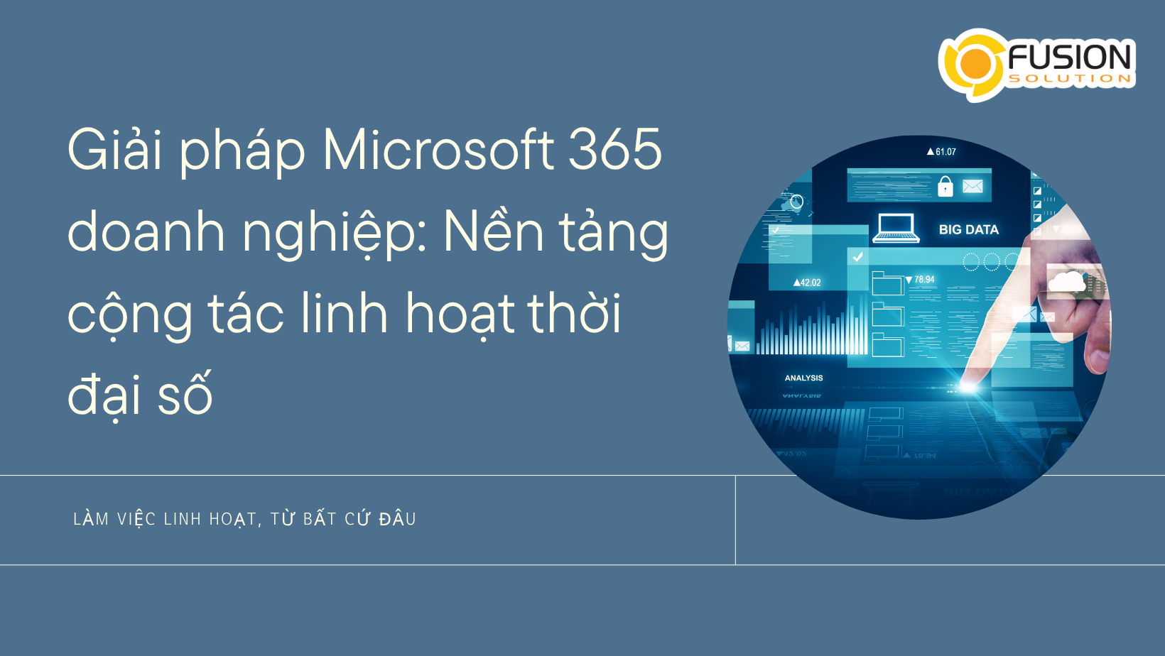 Giải pháp microsoft 365 doanh nghiệp