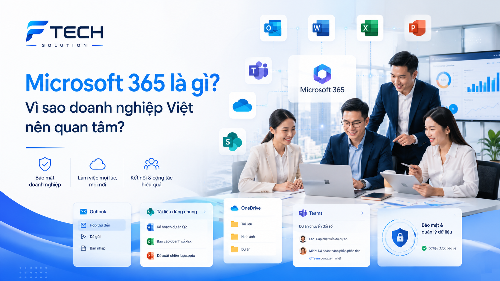 Microsoft 365 là gì? Vì sao doanh nghiệp Việt nên quan tâm?