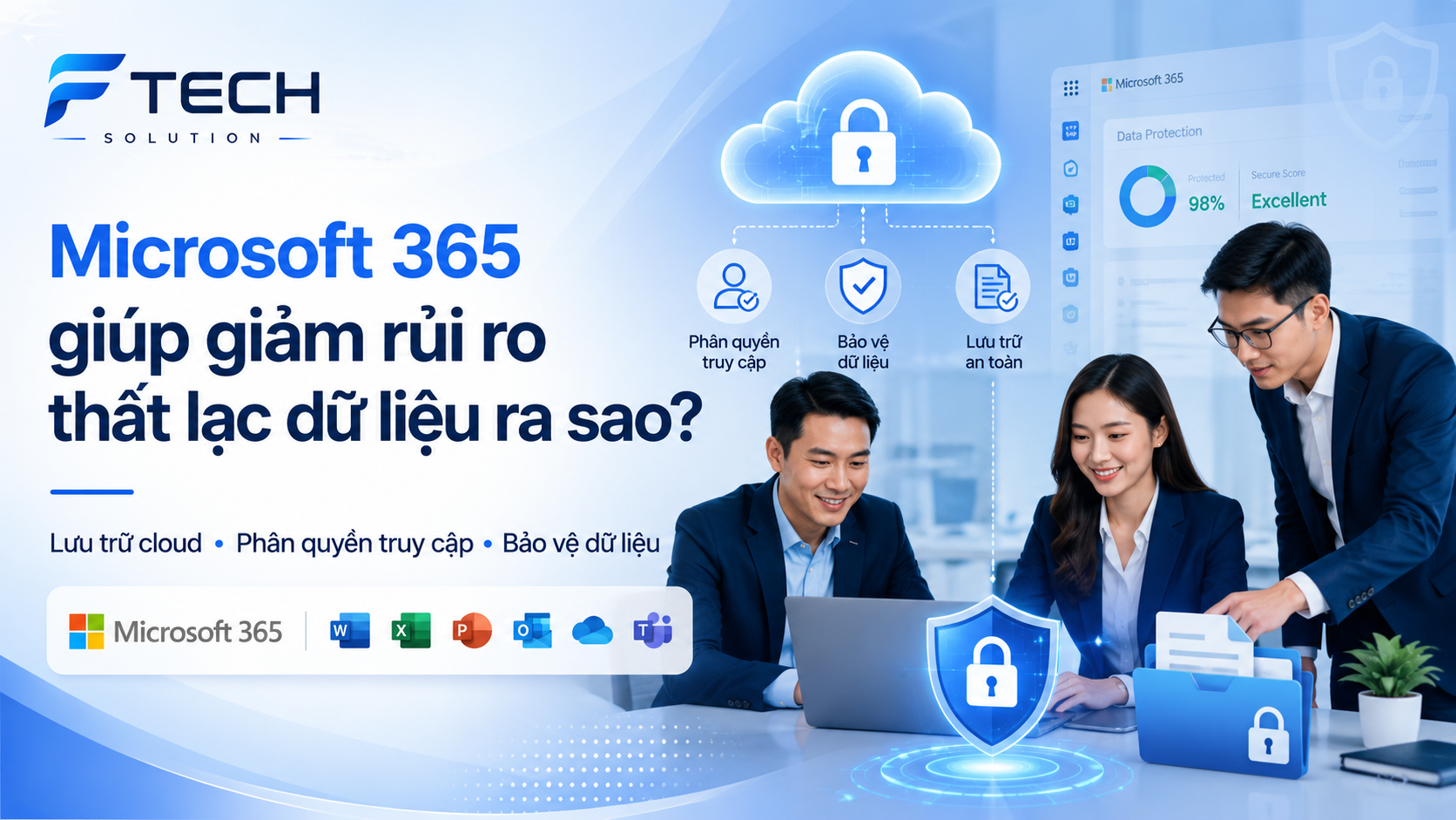 bảo mật dữ liệu Microsoft 365