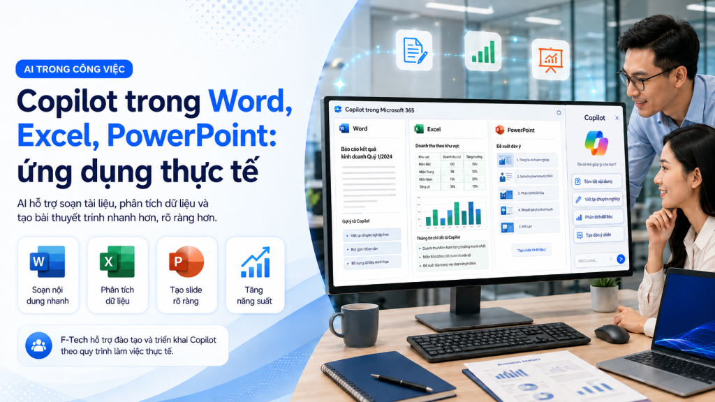Copilot trong Word, Excel, PowerPoint: Ứng dụng thực tế