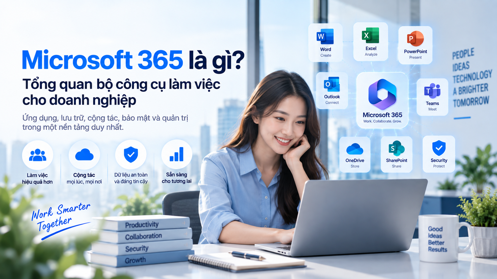 Microsoft 365 là gì? Tổng quan bộ công cụ cho doanh nghiệp