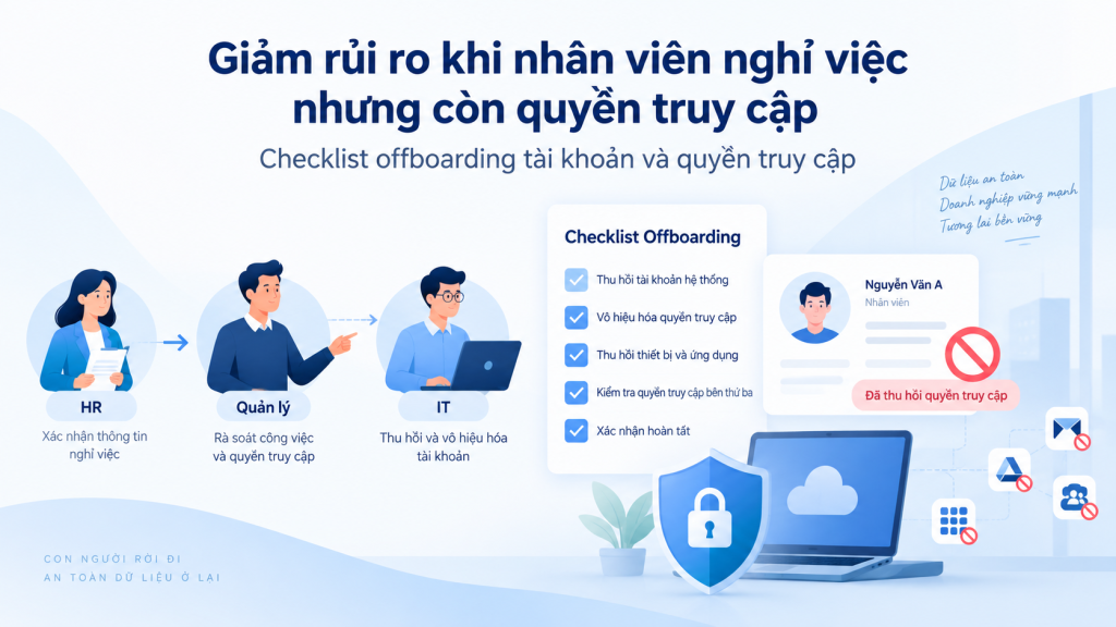 38 Security & Data Theo chủ đề yêu cầu Email doanh nghiệp cần được bảo mật như thế nào? bảo mật email doanh nghiệp email security; phishing protection; Outlook security SEO Article Consideration Secure business email, phishing protection, shield and inbox icons, modern cybersecurity visual. Liên hệ F-Tech để tăng cường bảo mật email và tài khoản Microsoft 365.
